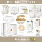 Gift Baskets for Women,11PC Care Package with Moon Lamp,Grief,Get Well Soon After Surgery,Birthday,Think of You,Thank You,Sympathy - Image 4