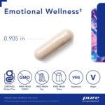 Pure Encapsulations Emotional Wellness | Support for Occasional Stress* | 60 Capsules - Image 4
