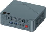 E2 Mini PC Ryzen 5 3550H(Max 3.7GHz) DDR4 Mini Computers, 16GB RAM 512GB NVMe SSD, Dual HDMI, 4 USB Ports, 1 RJ45 Ethernet Ports, Wi-Fi 5, BT5.0 - Image 2
