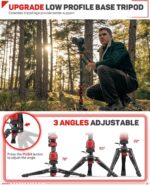 IFOOTAGE 71" Monopod with Fluid Head, Monopod for Cameras with Video Head, Carbon Fiber Vamera Monopod with Fluid Head, Outdoor Photography Set, Monopod with Video Head, Cobra 3 C180F-P & Komodo K5S - Image 10