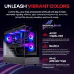 Skytech Gaming Azure 3 Desktop PC, Ryzen 7 7700X 4.5 GHz (5.4GHz), NVIDIA RTX 5070 12GB, 1TB Gen4 NVMe SSD, 32GB DDR5 RAM 6000 RGB, 850W Gold PSU, 360mm ARGB AIO, Wi-Fi, Win 11 - Image 6