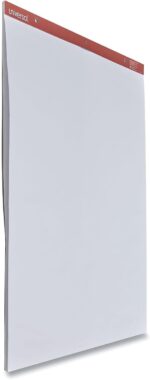 Universal 35600 Recycled Easel Pads, Unruled, 27 x 34, White, 50 Sheet (Case of 2) - Image 4