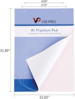 VIZ-PRO Standard Easel Pads, A1 Flipchart Paper Pad, 23 x 32 Inches, 25-Sheets/Pad - Image 3