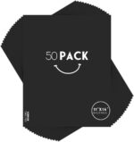 Golden State Art, 11x14 Uncut Photo Mat Matboard - Black Uncut Mats for DIY Projects, Presentation Boards, Art Crafts (50 Pack) - Image 2
