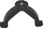 MIMIRACLE V Yoke Rest Mount Attachment - Converts Monopod and Tripod into Shooting Sticks, 1/4-20 Camera Thread, Soft Rubber Ridge -Black - Image 5