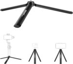 NEEWER Mini Metal Tripod, Table Stand, Desktop Compact Tripod Compatible with Crane M2, Smooth Q2, Gimbal Grip Stabilizer and All Cameras - Image 2