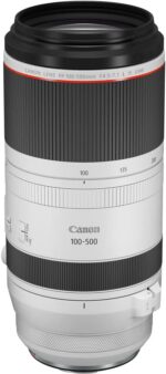 Canon RF100-500mm F4.5-7.1 L is USM Lens, Super-Telephoto Zoom Lens, Compatible with EOS R Series Mirrorless Cameras, White - Image 5