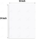 Golden State Art, Acid Free 5 Pack 18x24 White Foam Boards Foam Core Poster Board, 1/8'' Thick Polystyrene Foam Sheet for Projects, Mounting, Crafts, Art and Presentations - Image 3