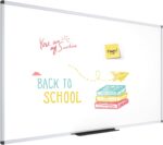 VIZ-PRO Dry Erase Board/Whiteboard, 72 x 48 Inches, Wall Mounted Board for School Office and Home 6' x 4' - Image 2