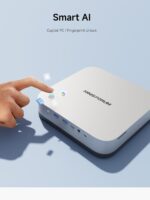 MINISFORUM Mini PC AI X1 Pro AMD Ryzen AI 9 HX370(12 Cores/24 Threads, up to 5.1GHz)&AMD Radeon 890M Mini Gaming Computer,32GB DDR5 1TB PCIe 4.0 SSD, 8K Quad Display,Dual 2.5 LAN/WiFi 7/BT5.4/Oculink - Image 6
