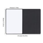 XUZHID Desk Whiteboard，Portable Magnetic Whiteboard Small Whiteboard with Folding Stand Double-Sided Writing Board for Small Group Instruction - Image 5