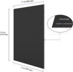30 Pack 14 x 11 Inches Foam Boards, 3/16 Inch Thick Foam Core Boards, Double-Sided Black Foam Boards for Displays, Presentations, Signboards, Artworks - Image 3
