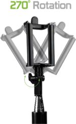 Self-Portrait Stick: Cellet Premium Selfie Stick Extendable and Adjustable Compatible to Apple iPhone 15, 15 Plus, 15 Pro, 15 Pro Max, Galaxy S24, S24+, S24 Ultra and More - Image 7