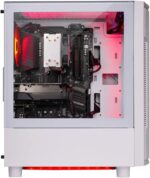 Skytech Archangel Gaming PC Desktop, Ryzen 5 5500 3.6 GHz (4.2GHz Turbo Boost), NVIDIA RTX 3050 6GB GDDR6, 500GB SSD, 16GB DDR4 RAM 3200, 650W Gold PSU, Wi-Fi, Win 11 Home - Image 4