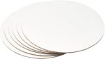 DecoPac Round Cake Board, Waxed Greaseproof finish, Sturdy Corrugated Cake Board, Pack of 6, White - 10 Inch - Image 10