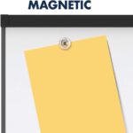 Quartet Easel, Magnetic, 6' x 4', Reversible, Whiteboard/Flipchart, Prestige 2 Mobile Presentation, Graphite Frame (ECM64P2) - Image 9
