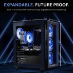 NOVATECH Phantom - Prebuilt Gaming PC Desktop Computer - RTX 3050 - Intel i7 Xeon 3.5GHz - 16GB RAM - 512GB M.2 SSD WiFi/BT, Win 11 Pro - Gaming Computer Tower, Pre Built PC Gaming - 1 Year Warranty - Image 7