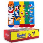 ODD SOX – Kellogg’s Cereal Gift Box – 5-Pack Men’s Crew Socks – Frosted Flakes, Froot Loops, Pop-Tarts & More – Fun Novelty Sock Set in Collector’s Box – Colorful, Comfy & Nostalgic - Image 5