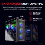 Skytech Gaming Chronos 3 Desktop PC, Ryzen 7 7700 3.8 GHz (5.3GHz), AMD RX 9070XT 16GB, 2TB Gen4 NVMe SSD, 32GB DDR5 RAM 6000 RGB, 850W Gold ATX 3 PSU, Wi-Fi, Win 11 - Image 10