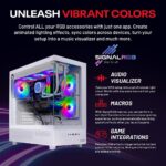 Skytech Gaming Azure 3 Desktop PC, Ryzen 7 9700X 3.8 GHz (5.5GHz), NVIDIA RTX 4060 8GB, 1TB NVMe SSD, 16GB DDR5 RAM 6000, 650W Gold PSU, 360mm ARGB AIO, Wi-Fi, Win 11 - Image 4