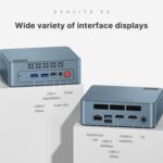 E2 Mini PC Ryzen 5 3550H(Max 3.7GHz) DDR4 Mini Computers, 16GB RAM 512GB NVMe SSD, Dual HDMI, 4 USB Ports, 1 RJ45 Ethernet Ports, Wi-Fi 5, BT5.0 - Image 9