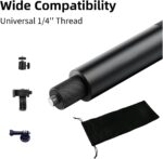 Golf Tripod and Monopod Selfie Stick with Ground Spike Stake, Golf Swing Analyzer Phone Holder for Training Aid, Golf Selfie Stick Tripod for Recording Swings - Image 7