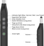 [for Touch Screen] Presentation Clicker with Telescopic Pointer Stick Stylus Pen & Laser Pointer for Touch Screen Smart Board Promethean Board Pen Smartboard Clicker Remote Classroom/Office USB-A - Image 6
