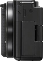 Sony Alpha ZV-E10 - APS-C Interchangeable Lens Mirrorless Vlog Camera Kit - Black - Image 6