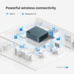 Mini PC E3, Intel Twin Lake N150 Mini Computers Full-Featured USB-C, 16GB DDR4 RAM, 512GB NVMe SSD, 4K Triple Display, 2.5G Gigabit Ethernet Desktop Computers for Office Business - Image 9