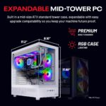 Skytech Gaming Azure 3 Desktop PC, Ryzen 7 9700X 3.8 GHz (5.5GHz), NVIDIA RTX 4060 8GB, 1TB NVMe SSD, 16GB DDR5 RAM 6000, 650W Gold PSU, 360mm ARGB AIO, Wi-Fi, Win 11 - Image 9