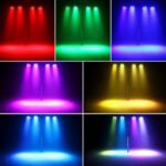 Rechargeable Stage Par Lights U`King RGB 36 LED Uplights Battery Powered with RGB 36W DJ Uplights Sound Activated Remote Control for Wedding DJ Disco Events Halloween Church Live Party - Image 8
