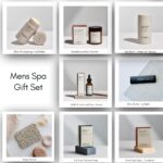 Men's Self Care Package, Relaxation Spa Gift Set for Him - Luxury Natural Handmade Men Skin Care Kit with Whiskey Candle, Unique Self Care Gift for Men by ZAAINA - Image 4