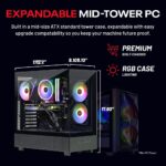 Skytech Azure Gaming PC Desktop, Ryzen 7 5700 3.7 GHz (4.6GHz Turbo), NVIDIA RTX 5060 8GB, 1TB NVMe SSD, 32GB DDR4 RAM 3200, 650W Gold PSU, Wi-Fi, Win 11 - Image 9
