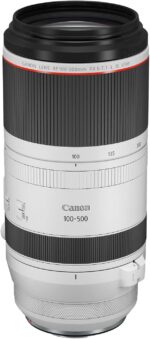 Canon RF100-500mm F4.5-7.1 L is USM Lens, Super-Telephoto Zoom Lens, Compatible with EOS R Series Mirrorless Cameras, White - Image 2