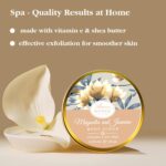 Home Spa Gift Basket, Bath Spa Kit for Women, with Body Lotion, Shower Gel, Bubble Bath, Body Scrub, Bath Salt, Bath Bomb, Bath Gift Set for Mother, Wife Her, with Magnolia and Jasmine Scent - Image 6
