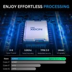 NOVATECH Phantom - Prebuilt Gaming PC Desktop Computer - RTX 3050 - Intel i7 Xeon 3.5GHz - 16GB RAM - 512GB M.2 SSD WiFi/BT, Win 11 Pro - Gaming Computer Tower, Pre Built PC Gaming - 1 Year Warranty - Image 5