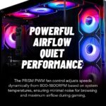 Panorama XL RTX 5090 Gaming Desktop PC - AMD Ryzen 9 9950X3D, 192GB DDR5 RAM, 4TB NVMe 990 Pro Gen4 SSD, 10TB HDD, WiFi 6E + BT, HDMI, Windows 11 Pro - Best 2025 RGB Prebuilt Tower Computer for Gamers - Image 3