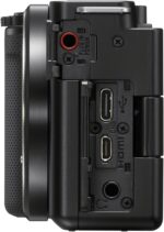 Sony Alpha ZV-E10 - APS-C Interchangeable Lens Mirrorless Vlog Camera Kit - Black - Image 8