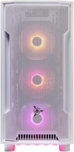 Skytech Archangel Gaming PC Desktop, Ryzen 5 5500 3.6 GHz (4.2GHz Turbo Boost), NVIDIA RTX 3050 6GB GDDR6, 500GB SSD, 16GB DDR4 RAM 3200, 650W Gold PSU, Wi-Fi, Win 11 Home - Image 3