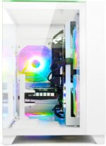 LXZ Gaming PC Desktop - Ryzen 5 5500 | GeForce RTX 3050 6GB | 16GB DDR4 | 1TB NVME SSD | DP/HDMI/DVI, Prebuilt Tower Computer for Gaming, Home and Office (White) - Image 6