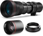 High-Power 420-1600mm f/8.3 HD Manual Telephoto Zoom Lens for Canon T1i T2i T3 T3i T4 T4i T5 T5i T6 T6i T6s T7 T7i T7s T8i EOS 1D 5D 6D 7D 30D 40D 50D 60D 70D 80D 90D XS XSI SL3 SL2 SL1 - Image 2