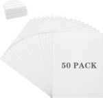 50 Pack White Foam Board, 11"x 14", 1/8" Thick Foam Core Baking Poster Boards Polystyrene Mat Sign Center Foams Board Sheet for School Crafts Office Art Display Prints Presentation - Image 2