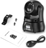 U`King 40W LED Moving Head Light RGBW Beam Lighting Stage Lights with DMX Sound Activated Auto Mode for Parties Wedding Clue Live Band Show Church - 6 Pack - Image 8