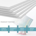 30 Pack White Foam Board for Projects, 12 x 16.5Inch Foam Core Baking Board Mat Board Center, 3/16Inch Thick Polystyrene Foam Sheet for School, Presentation, Signage & Art Crafting - Image 4