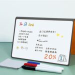 RGYBAO Double-Side Magnetic Whiteboard Notebook with Erasable Marker Portable Writing Board for Office Meeting Writing Drawing - Image 7
