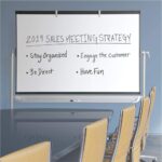 Quartet Easel, Magnetic, 6' x 4', Reversible, Whiteboard/Flipchart, Prestige 2 Mobile Presentation, Graphite Frame (ECM64P2) - Image 4