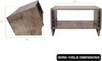 Sound Town DIY 4U Angled Desktop Turret Studio Rack with Solid Baltic Birch Plywood, Weathered Brown, Assembly Required (SDRK-Y4SLB) - Image 8