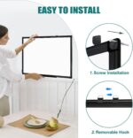 Double Sided Magnetic White Board，36"x24" Dry Erase Whiteboard for Wall with Black Aluminum Frame Presentation Board for School, Office and Home - Image 6