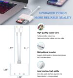 SD Card Reader for iPhone, iPad, USB C and Lightning Dual Port SD Card Adapter, Memory Card Reader for Camera Adapter, Support SD, Micro SD, USB 3.0, No App Driver Required - Image 7