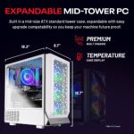 Skytech Gaming Omega 2 Desktop PC, Intel i5 14400F 2.5 GHz (4.7GHz Turbo), NVIDIA RTX 5060 Ti 16GB, 1TB Gen4 NVMe SSD, 16GB DDR5 RAM 5200, 650W Gold PSU, Wi-Fi, Win 11 - Image 8
